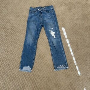 Levis 724 high rise straight